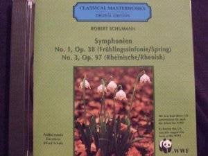 Symphonien No.1 (Frühlingssinfonie) , Symphonie No.3 (Rheinische) cd