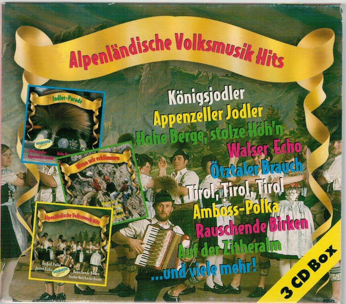Musikantengold - Jodlerparade / Wenn wir erklimmen / Alpenländische Volksmusikhits - Enzian Quintett German Schlager & Volksmusik