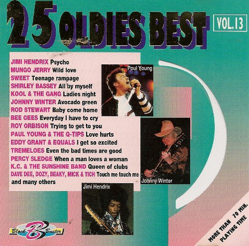Percy Sledge, Shirley Bassey, Paul Young, Roy Orbison.. Music