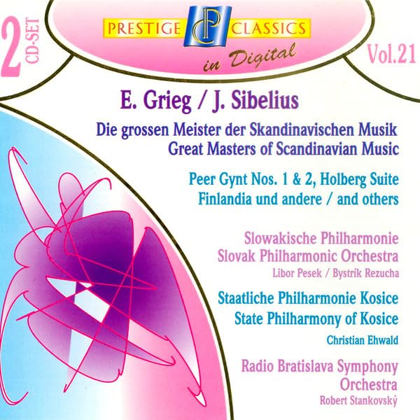 Grieg / Sibelius - Die grossen Meister der Skandinavischen Musik Music