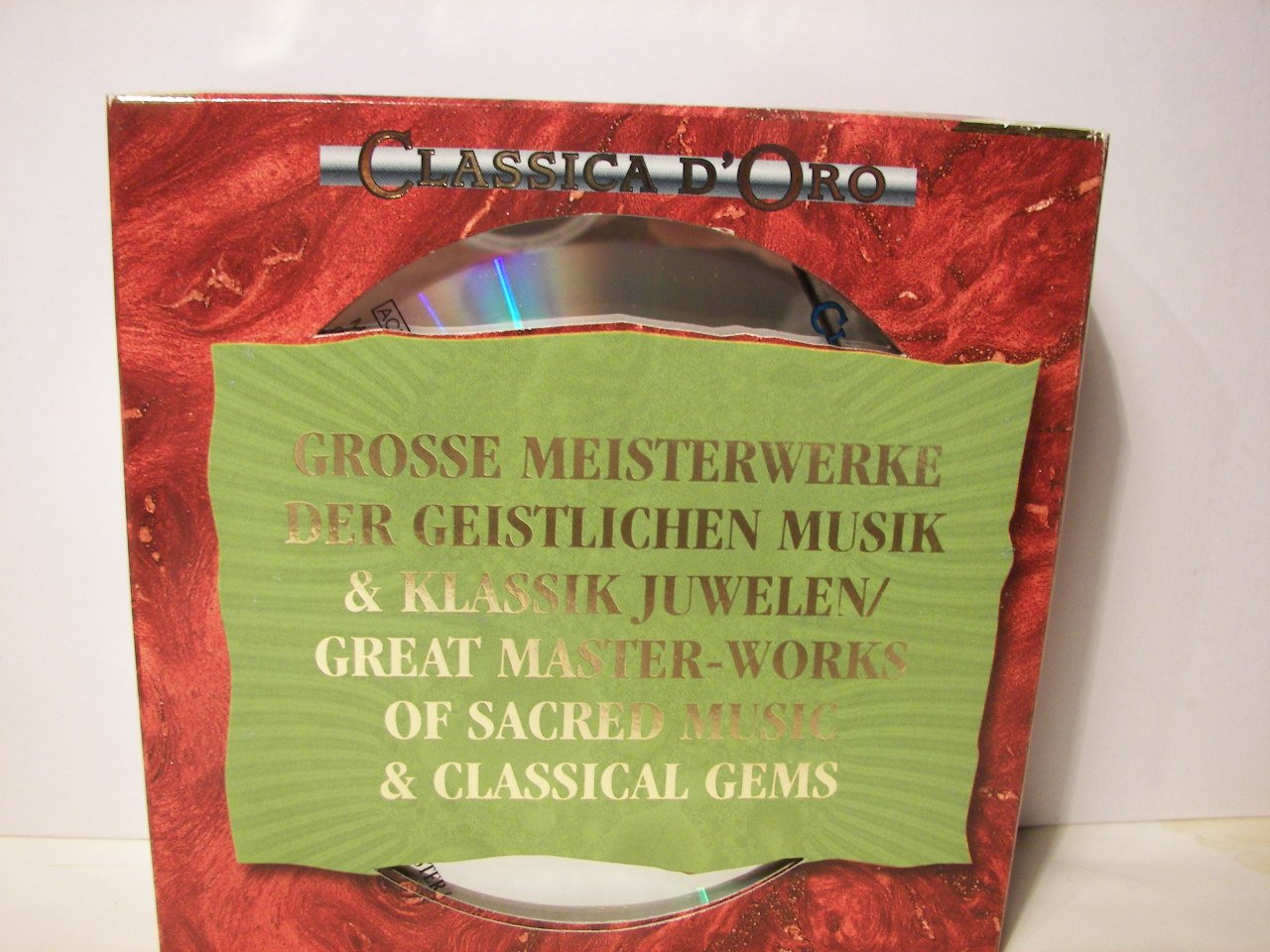 CLASSICA D'ORO - GROSSE MEISTERWERKE DER GEISTLICHEN MUSIK & KLASSIK JUWELEN - 10 CD Music