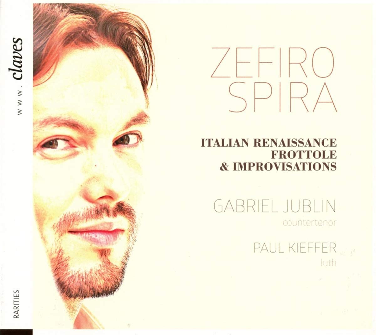 Zefiro Spira/Frottoles et Improvisations pour Voix et Luth cd