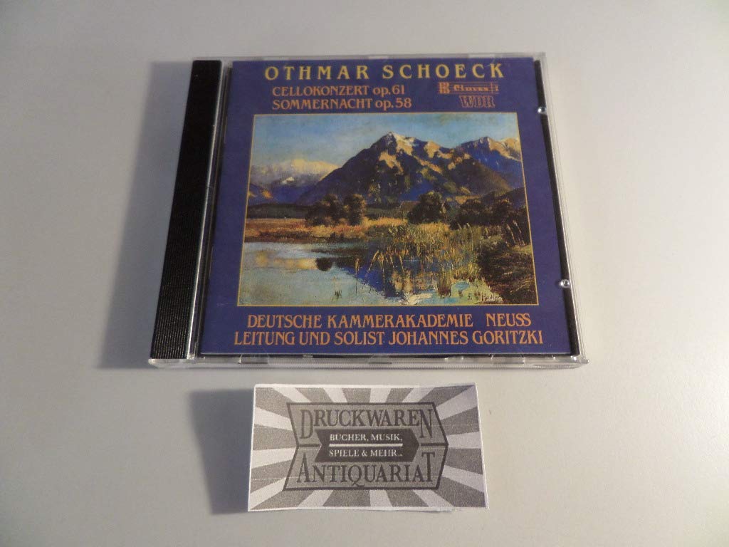 Product Image: Cellokonzert Op. 61 / Summernight