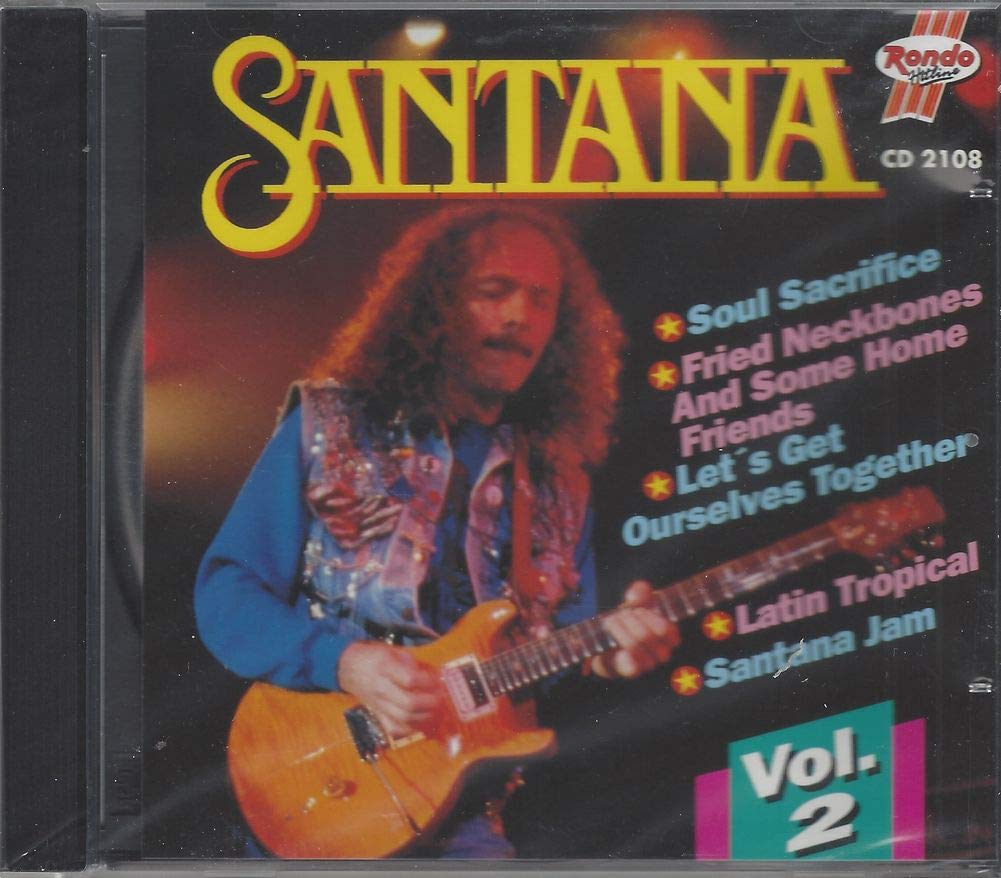 Santana Vol. 2 (Soul Sacrifice, Fried Neckbones And Some Home Friends a.m.) cd