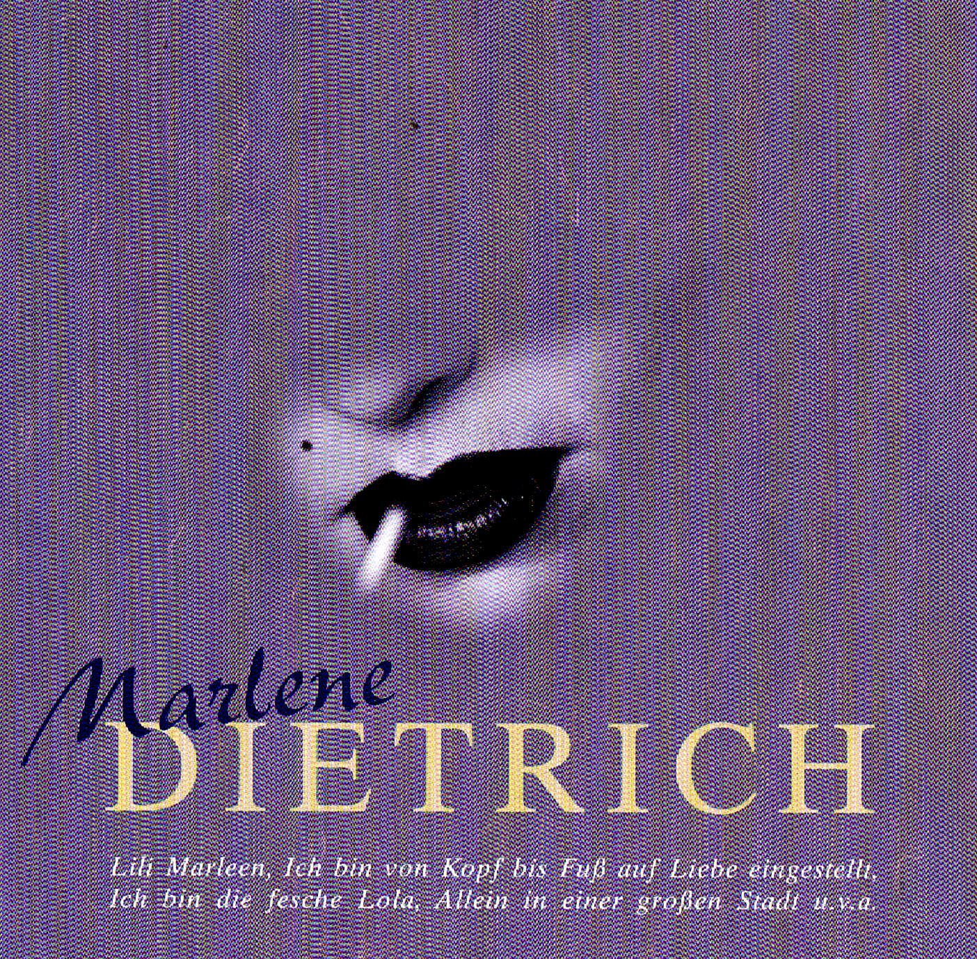 Product Image: Marlene Dietrich RE-RECORDINGS