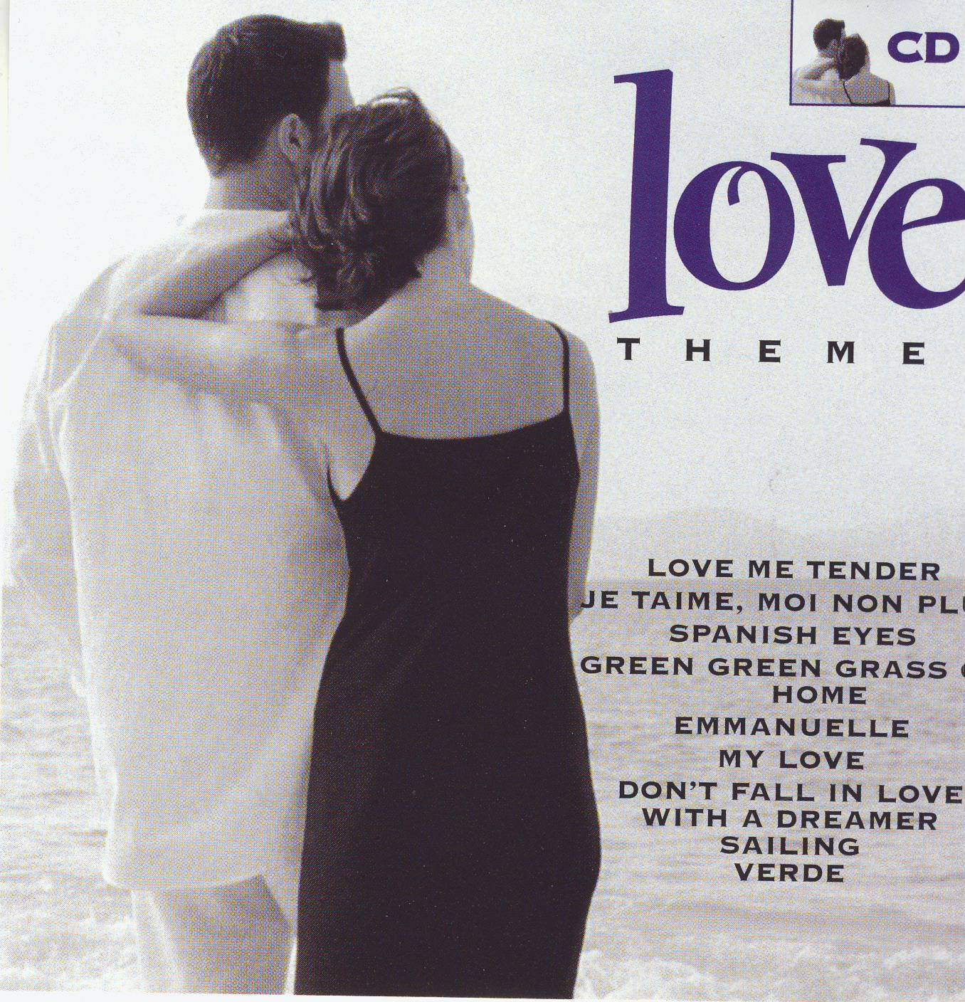 LOVE THEMES CD 3: Love Me Tender; Spanish Eyes; Sailing etc Music