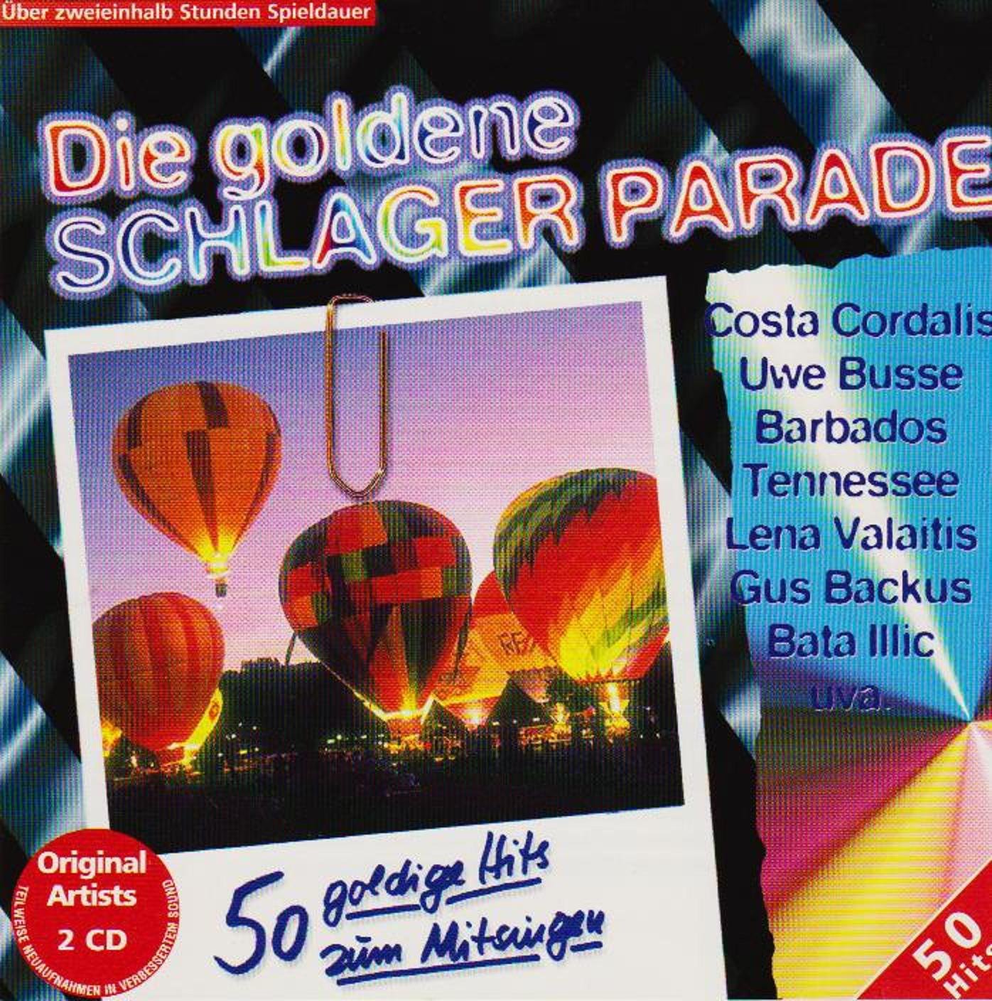 Die Goldene Schlagerparade - 50 goldige Hits zum Mitsingen Country & Folk