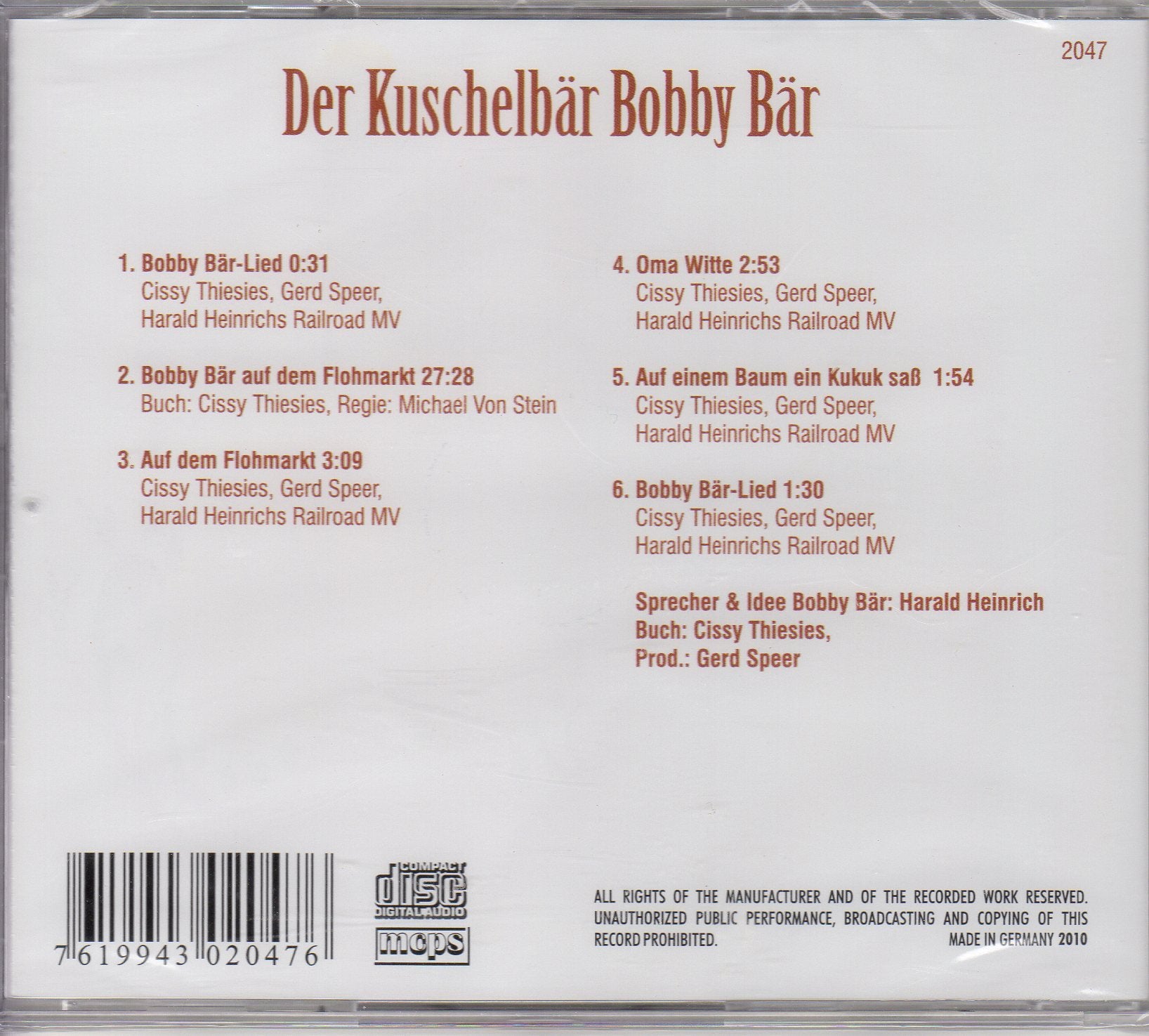 Der Kuschel Bär Bobby Bär - Lieder und Geschichten Music for Children