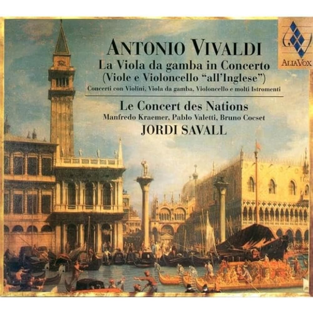 Antonio Vivaldi-La Viola da gamba in Concerto Classical
