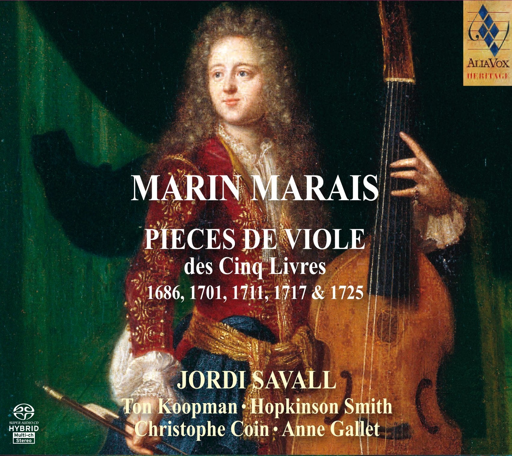 Pieces de Viole des Cinq Livres Classical