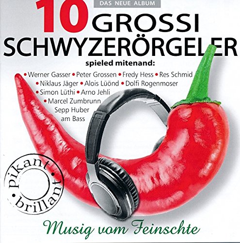 10 Grossi Schwyzerrgeler Spiled Mitenand German Schlager & Volksmusik