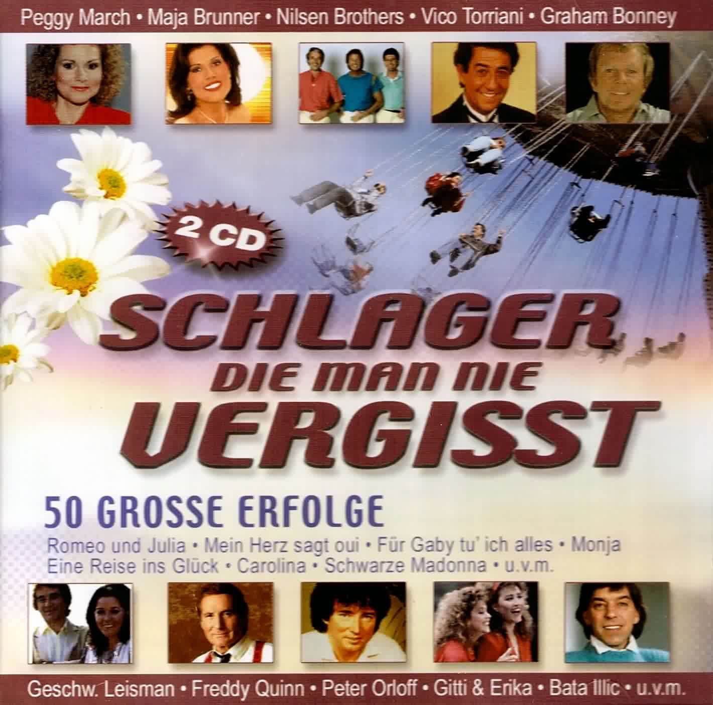 SCHLAGER DIE MAN NIE VERGISST - 50 GROSSE ERFOLGE Music