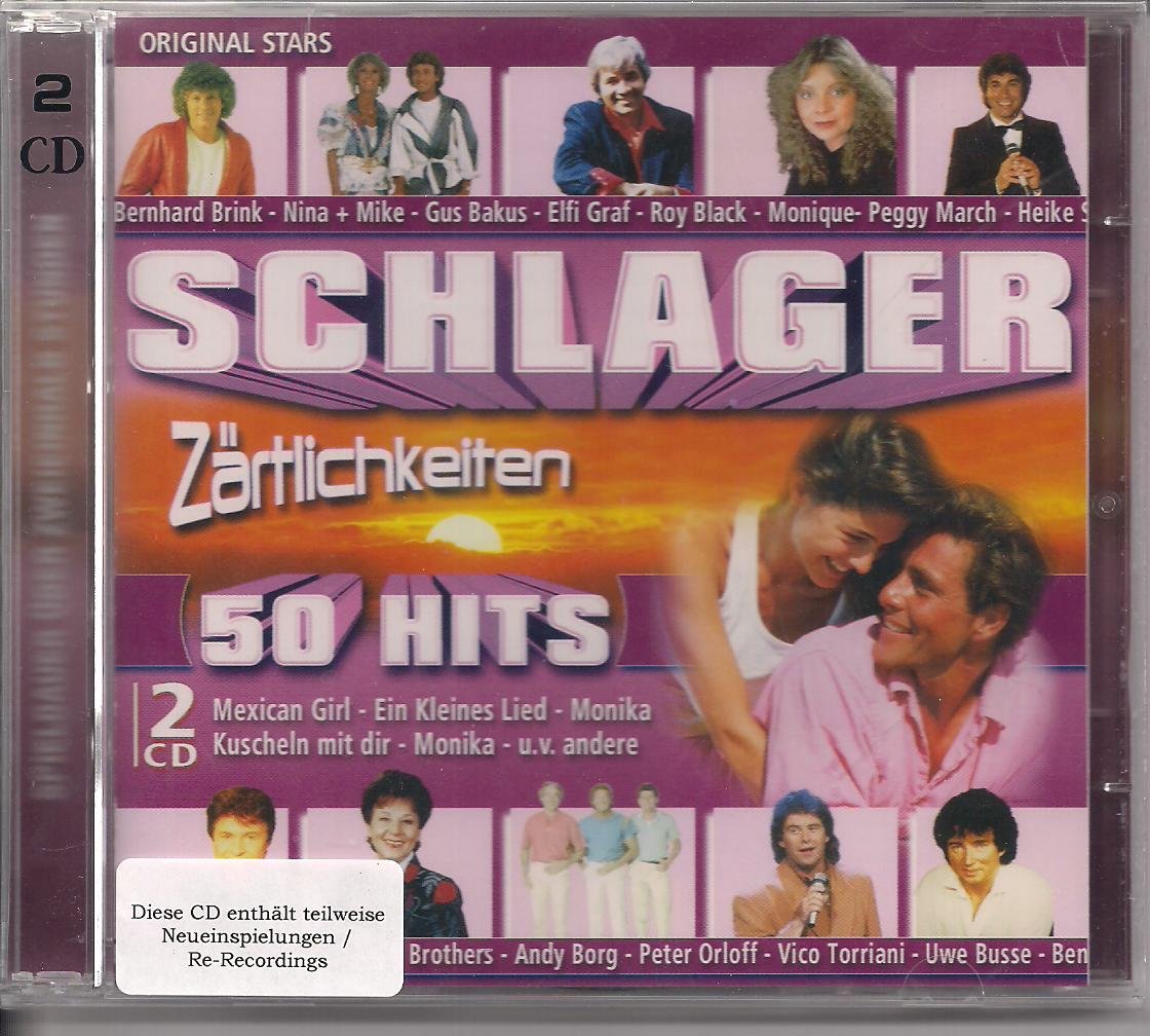 Schlager Zärtlichkeiten - RE-RECORDING cd