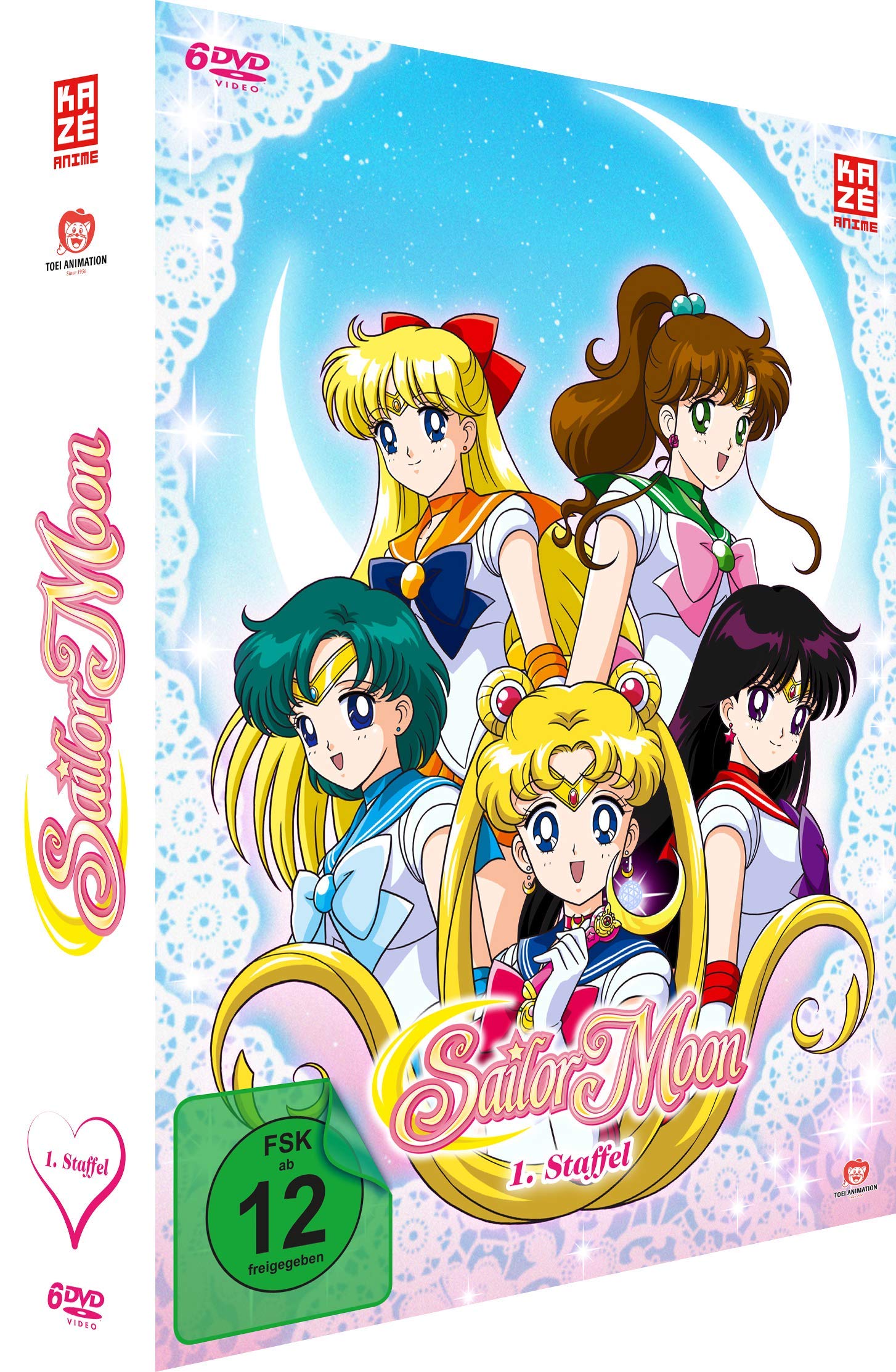 Sailor Moon - Staffel 1 - DVD Box (Episoden 1-46) (6 DVDs) Films