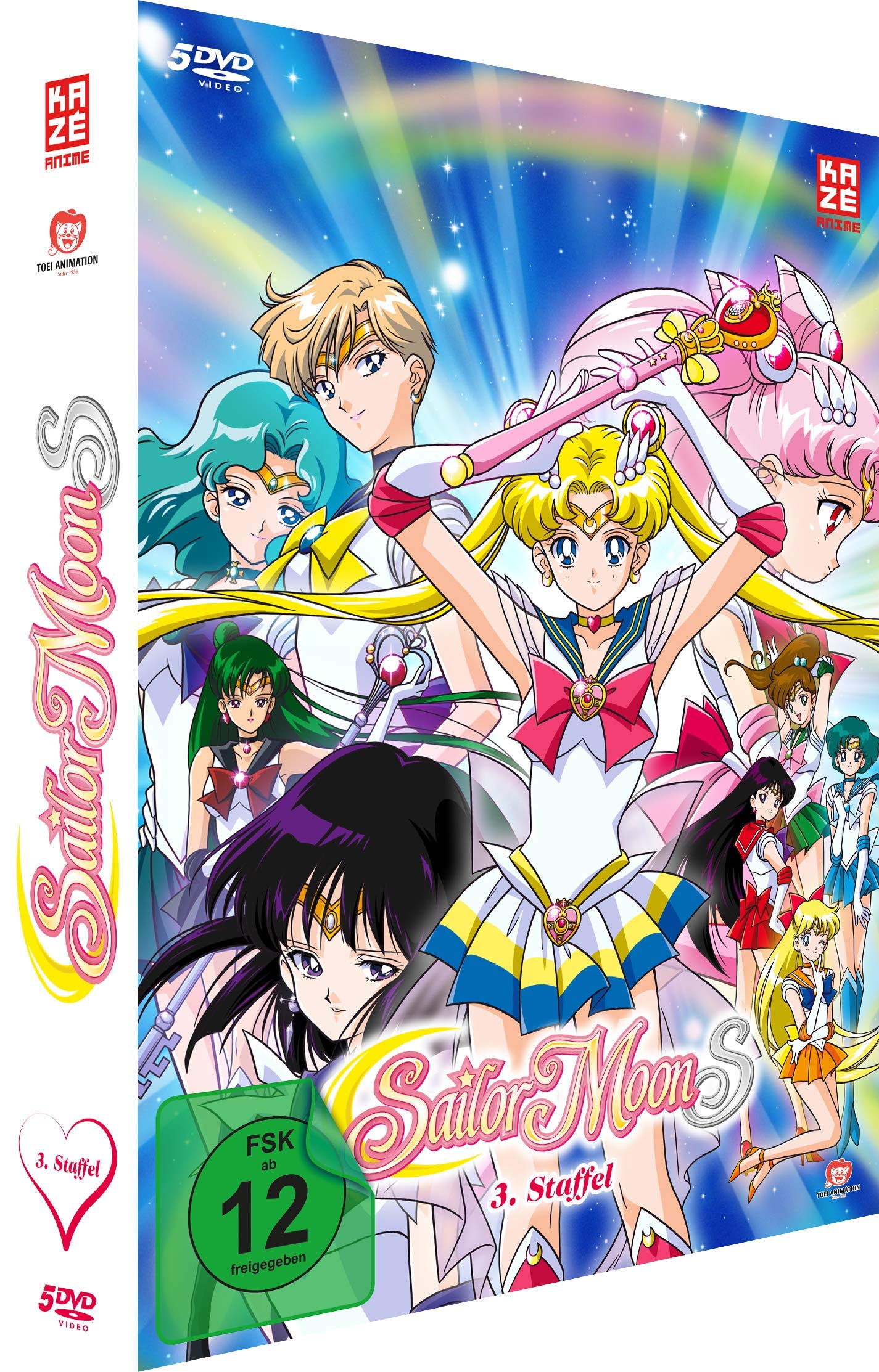 Sailor Moon - Staffel 3 - DVD Box (Episoden 90-127) (5 DVDs) Films