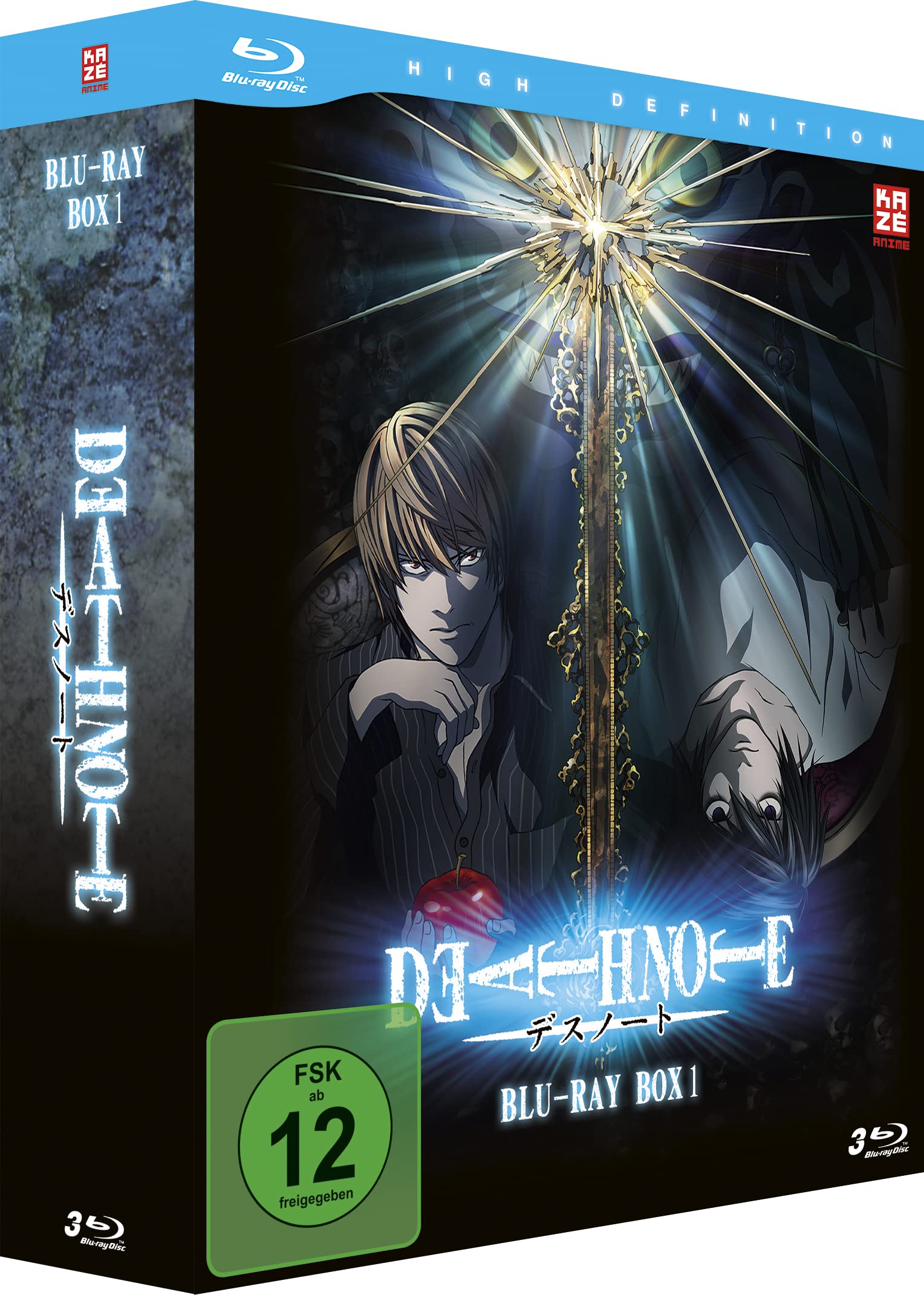 Death Note - Blu-ray-Box 1 (Episode 01-18) (3 Blu-rays) Films