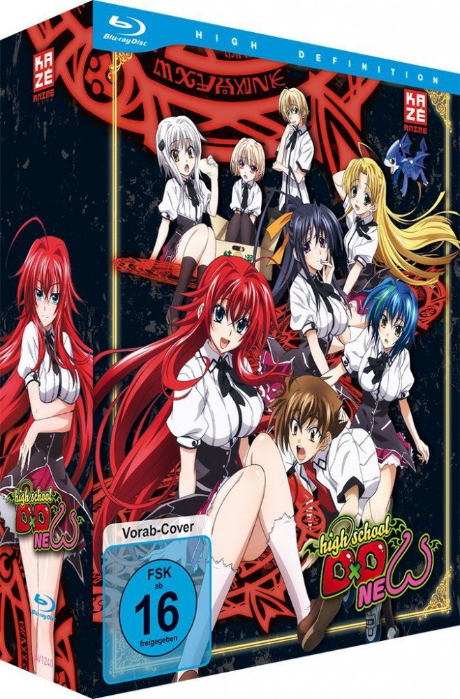Highschool DxD: New - Staffel 2 - Vol.1 - mit Sammelschuber Box sets