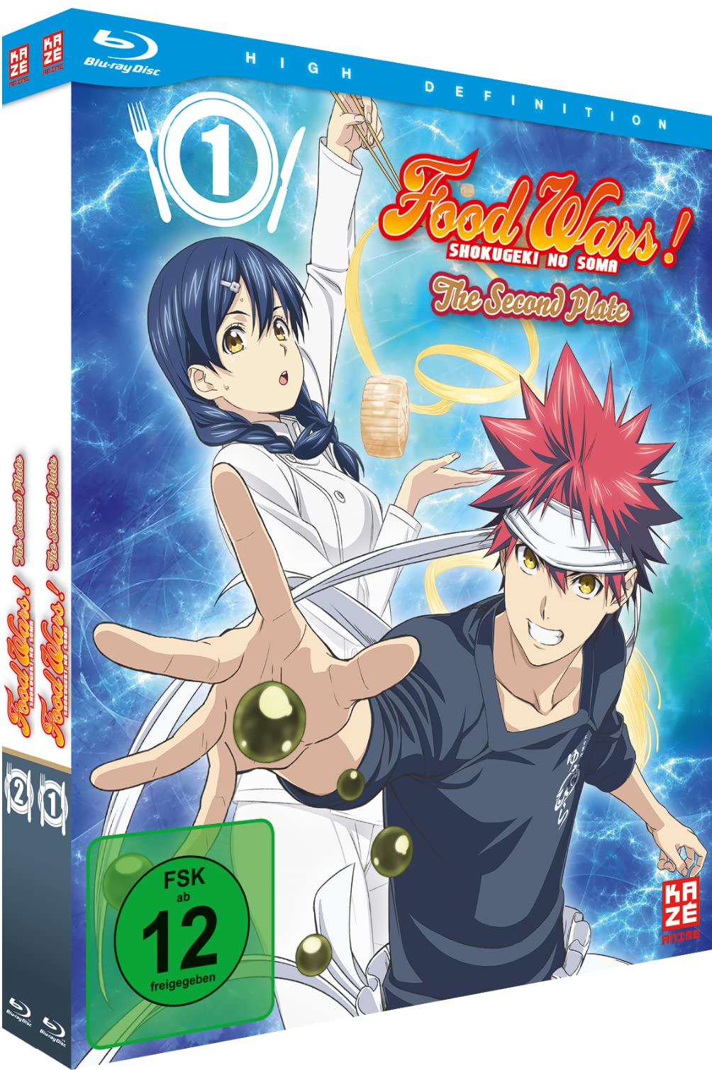 Food Wars! The Second Plate - Staffel 2 - Gesamtausgabe - Bundle - Vol.1-2 - Films