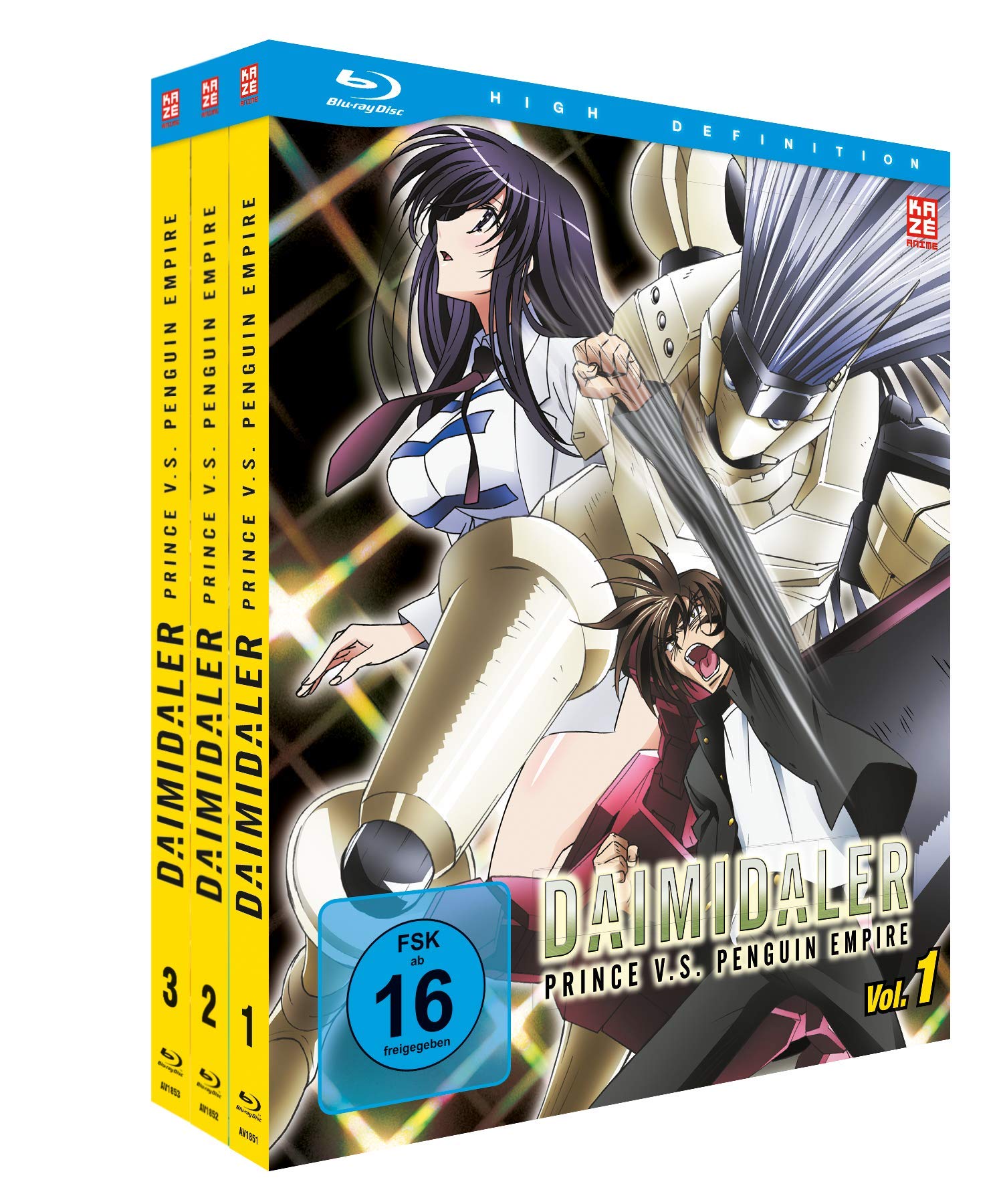 Daimidaler: Prince v.s. Penguin Empire - Gesamtausgabe - Bundle - Vol.1-3 - Box sets