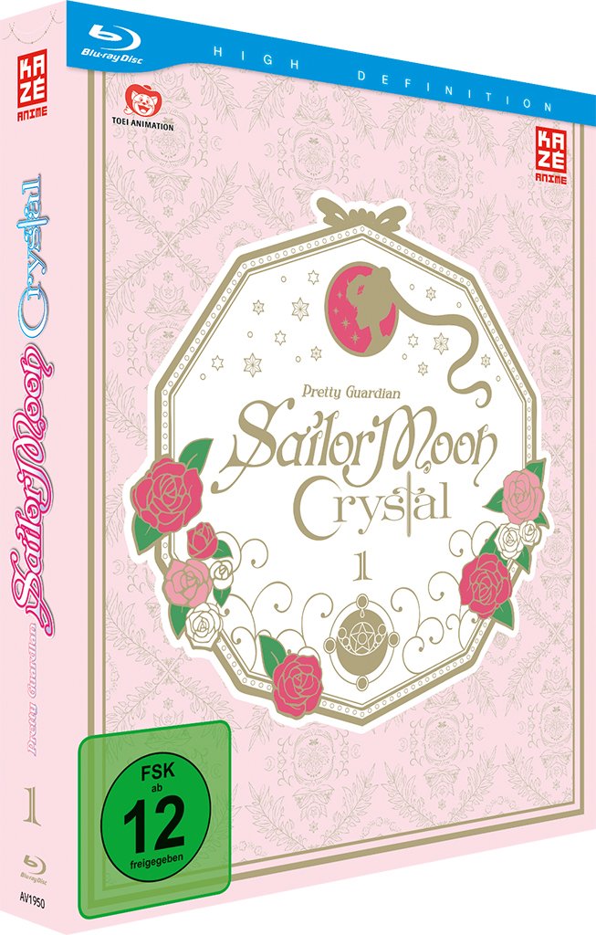 Sailor Moon Crystal 01 + Sammelschuber Box sets