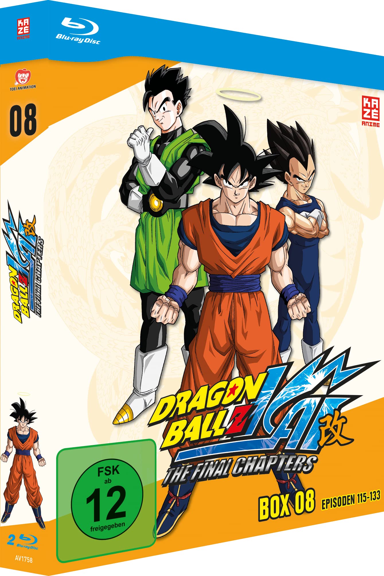 Dragonball Z Kai - Blu-ray Box 8 (2 Blu-rays) - Episoden 117-133 Films