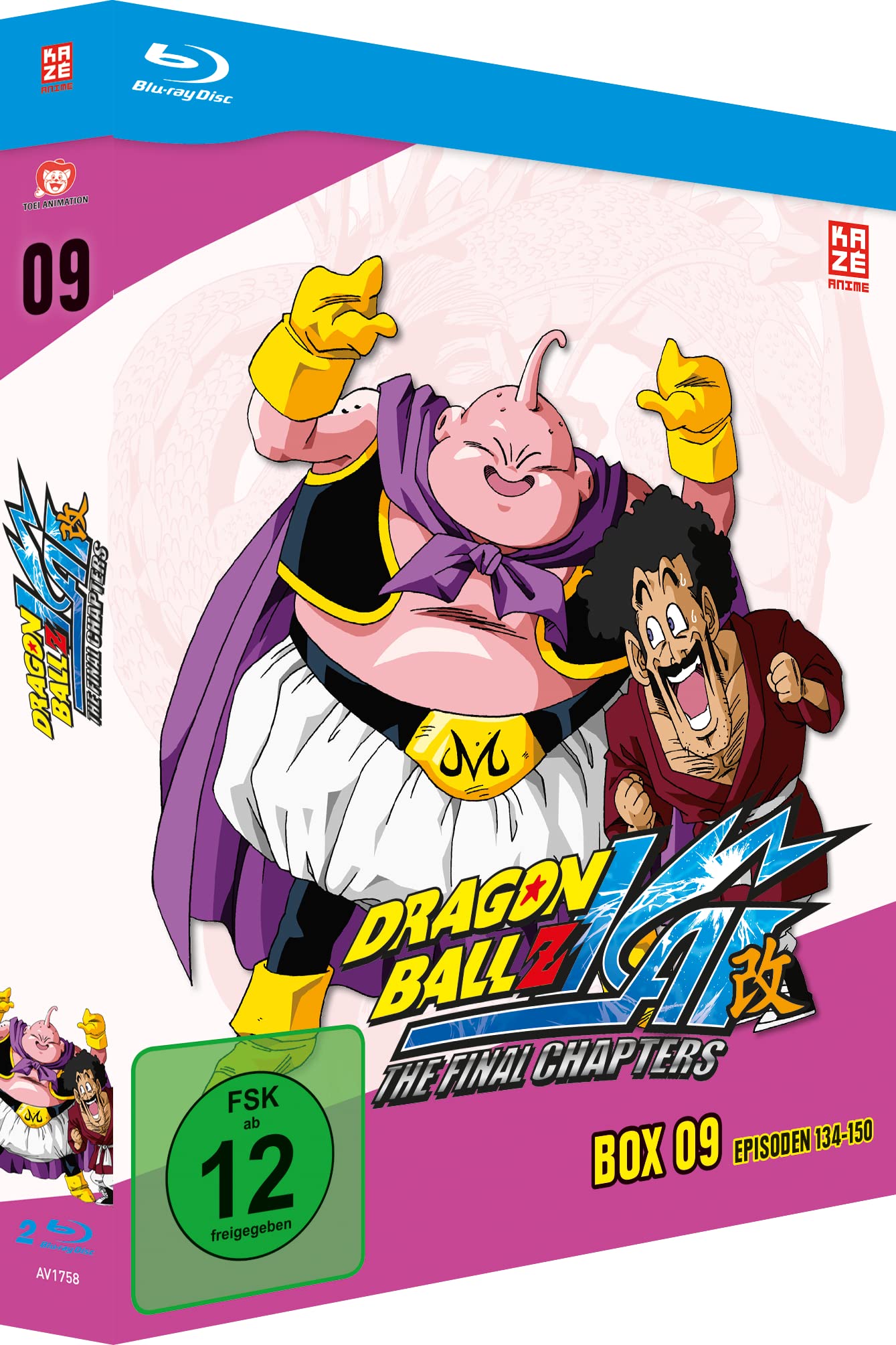 Dragonball Z Kai - Blu-ray Box 9 (2 Blu-rays) - Episoden 134-150 Box sets