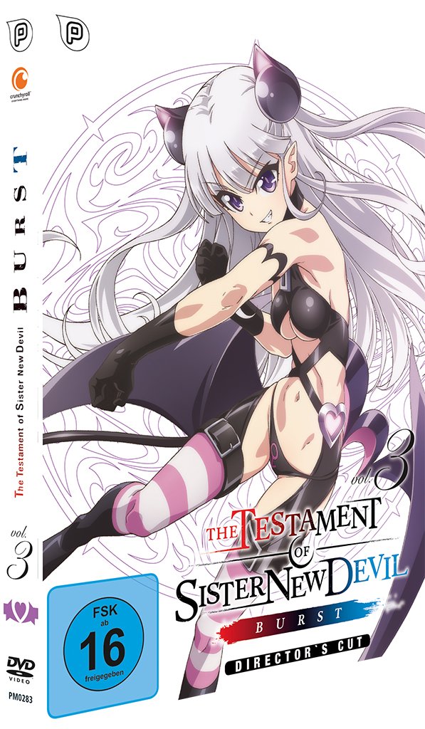 The Testament of Sister New Devil Burst dvd