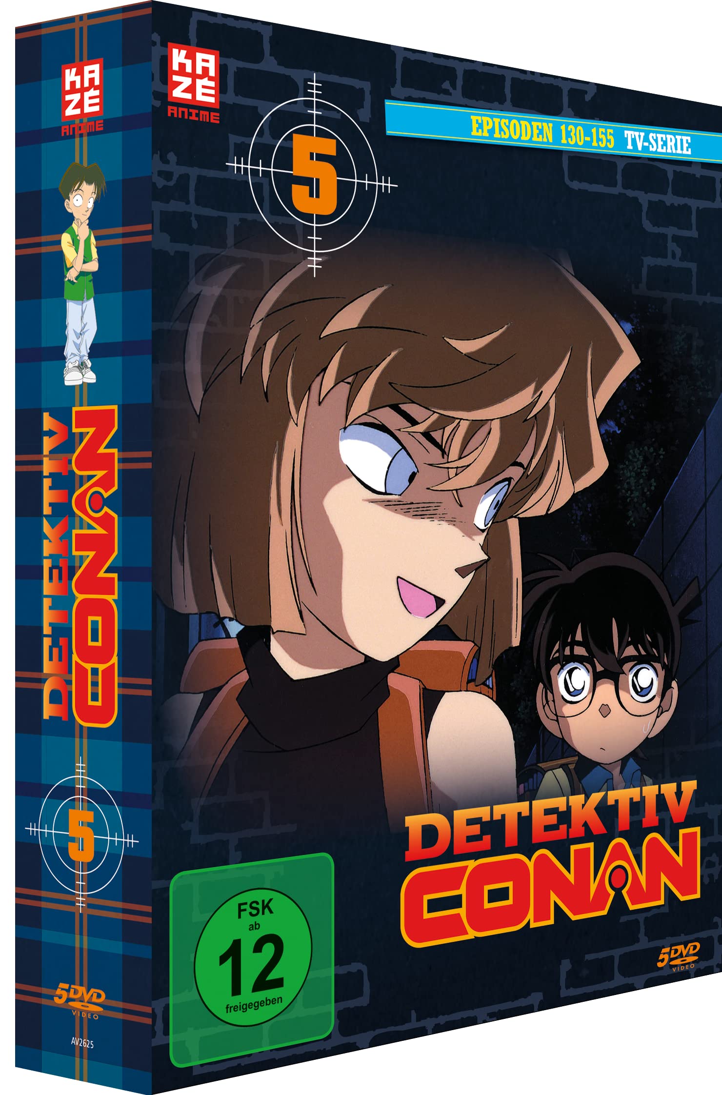 Detektiv Conan - TV-Serie - DVD Box 5 (Episoden 130-155) (5 DVDs) Movies