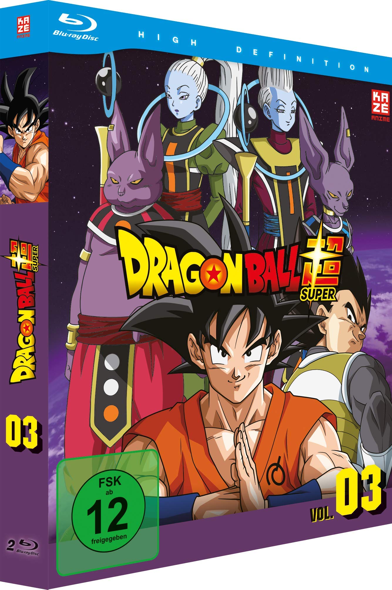Dragonball Super 03. Arc: Universum 6 - Episoden 28-46 Films