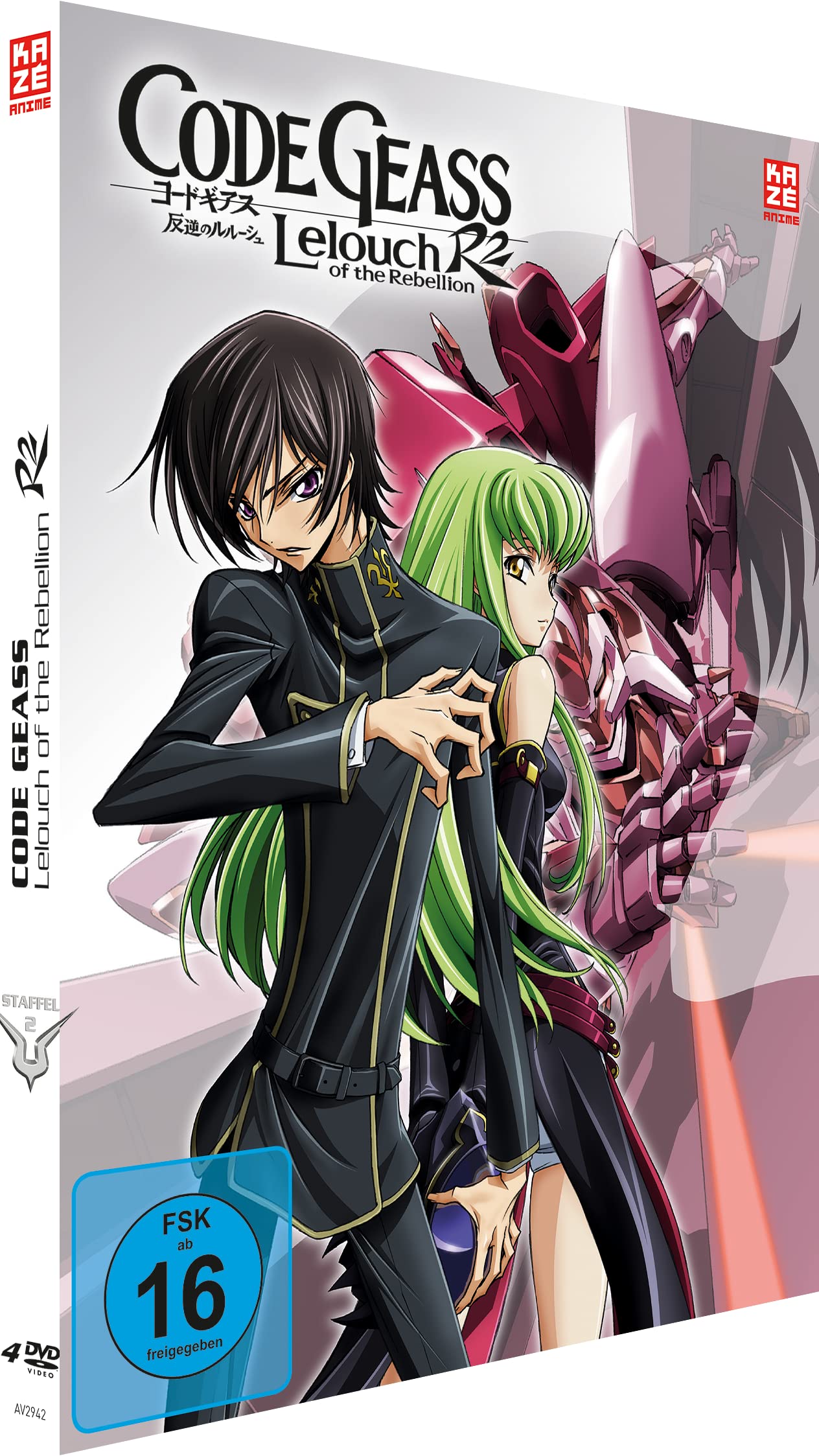 Code Geass: Lelouch of the Rebellion R2 - Staffel 2 - Gesamtausgabe - - Mediabook Box sets