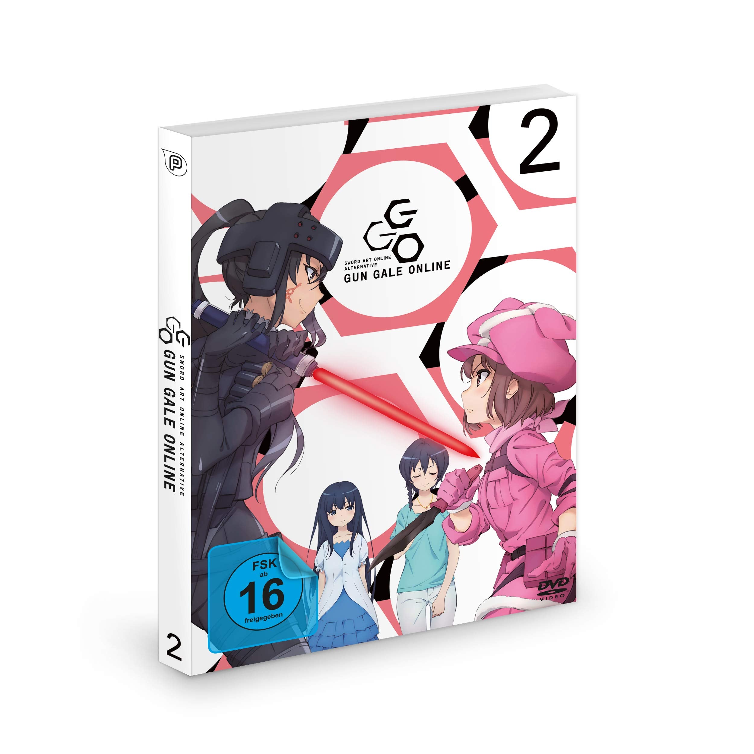 Sword Art Online Alternative: Gun Gale Online - DVD 2 (Ep 6-12) (2 DVDs) dvd