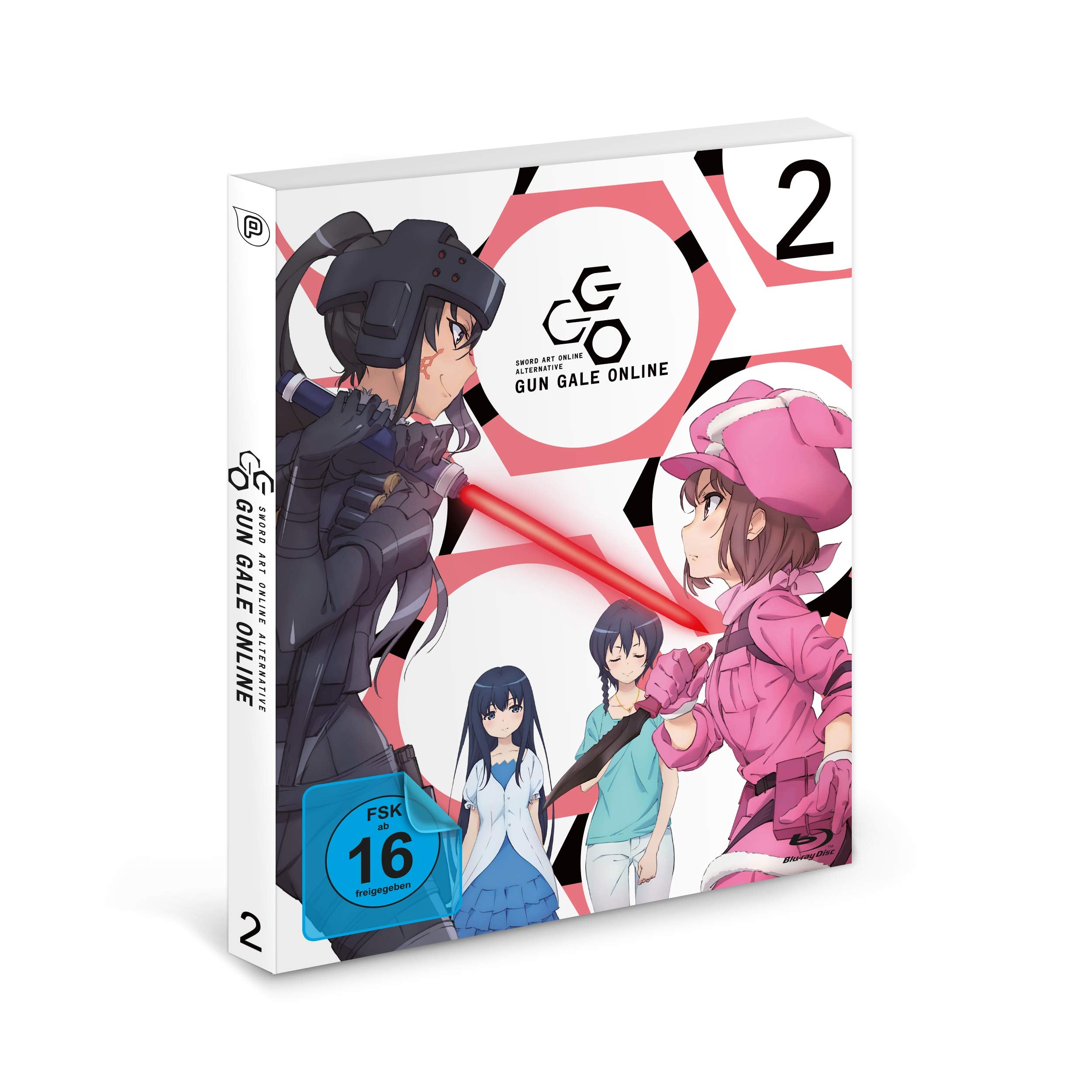 Sword Art Online Alternative: Gun Gale Online - Blu-ray 2 (Ep 6-12) dvd