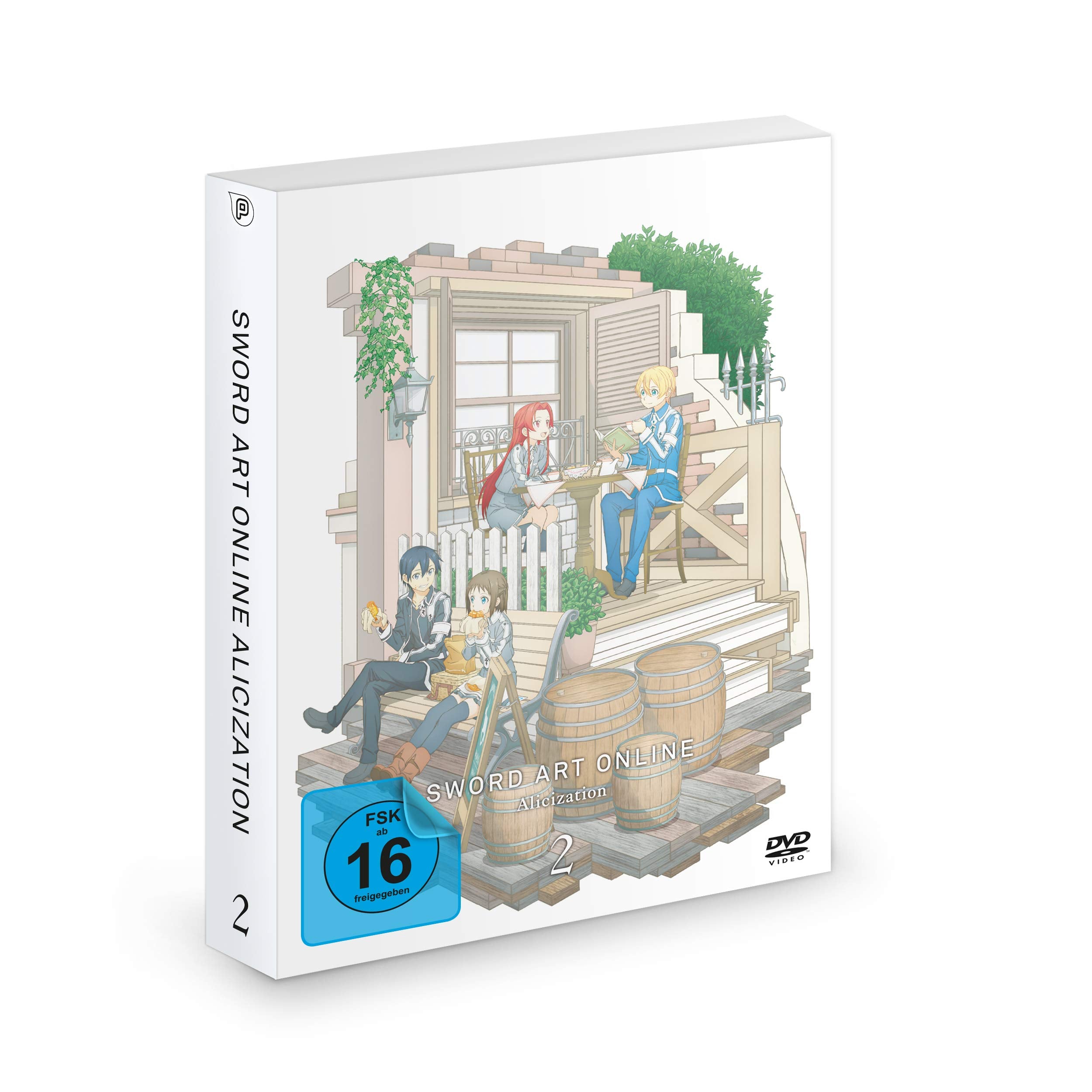 Sword Art Online - Alicization 3. Staffel - DVD 2 (Episode 07-12) (2 DVDs) dvd