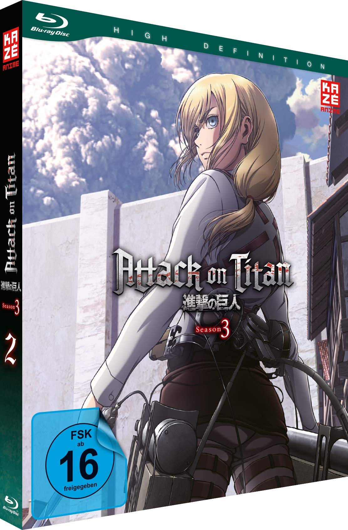 Attack on Titan - 3. Staffel - Blu-ray 2 Films