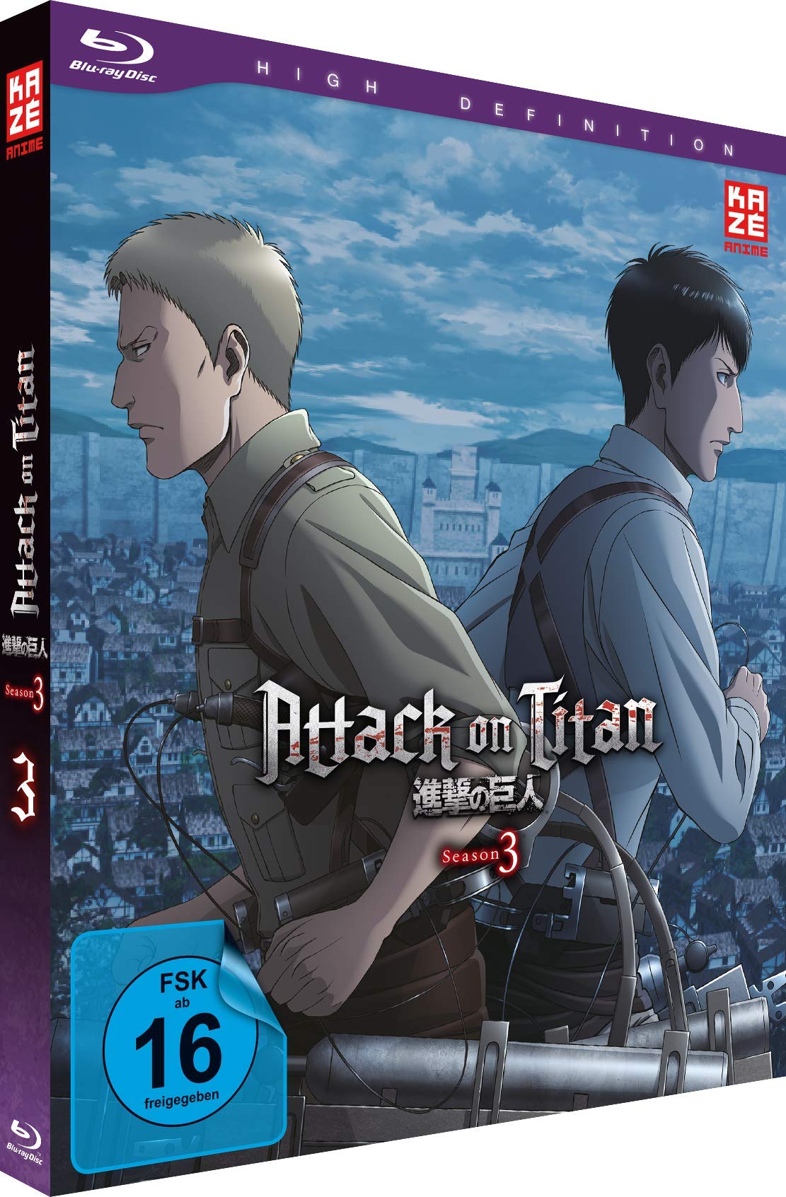 Attack on Titan - 3. Staffel - Blu-ray 3 Box sets
