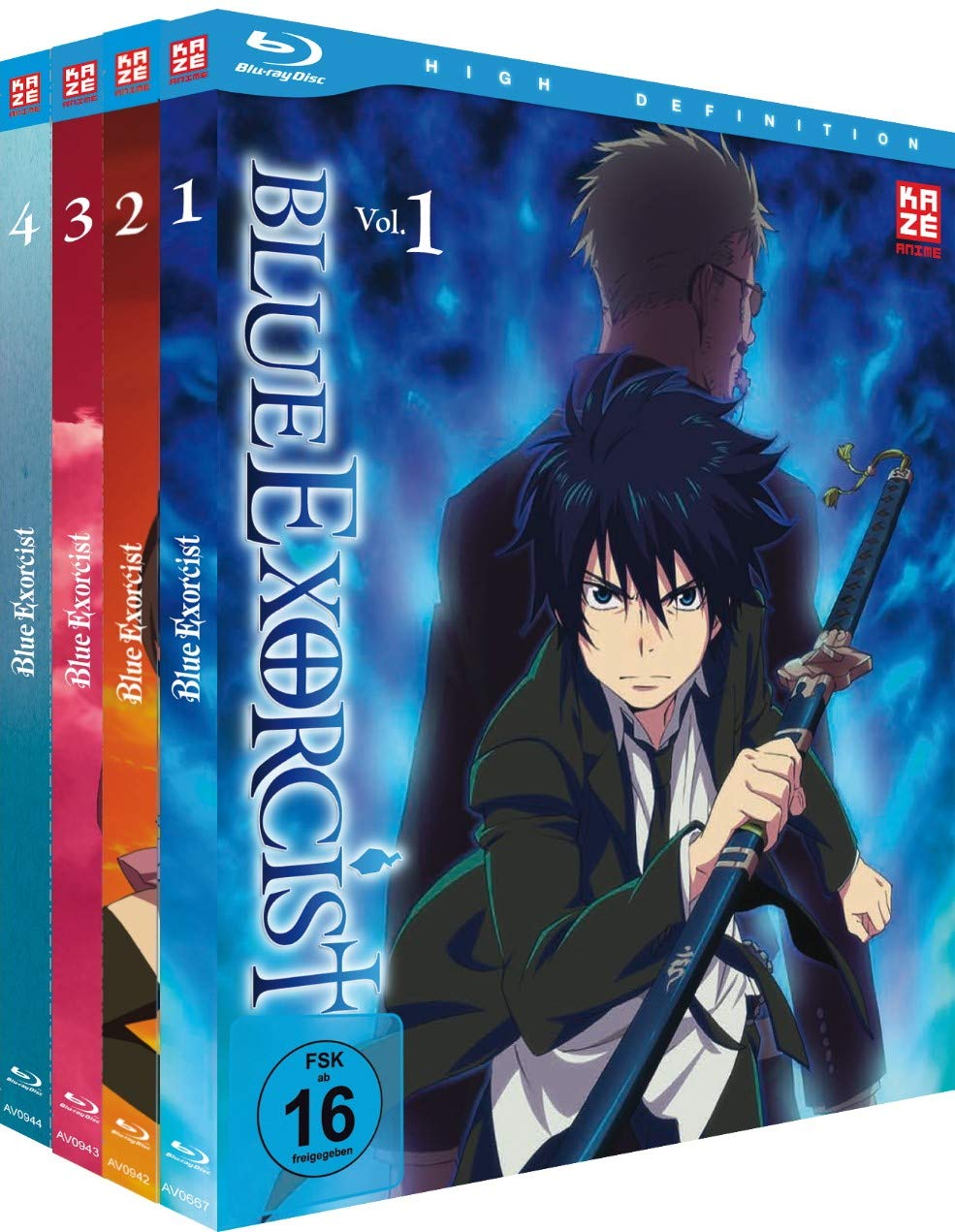 Blue Exorcist - Staffel 1 - Gesamtausgabe - Bundle - Vol.1-4 - Films