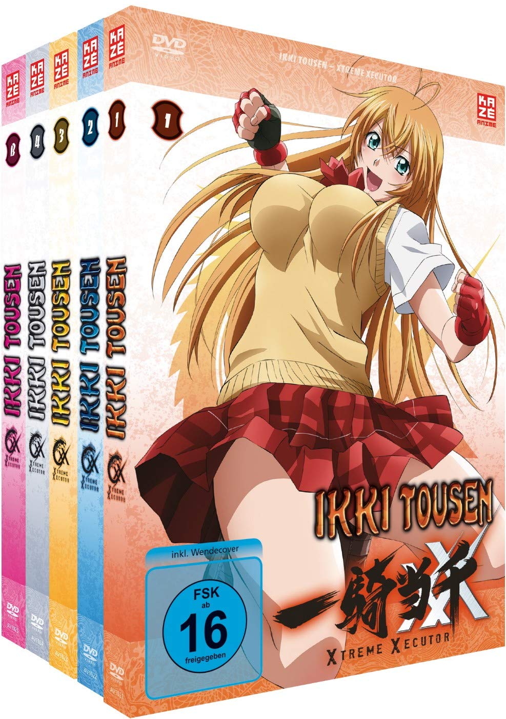 Ikki Tousen: Xtreme Xecutor - Staffel 4 - Gesamtausgabe - Bundle - Vol.1-4 & OVA - Box sets