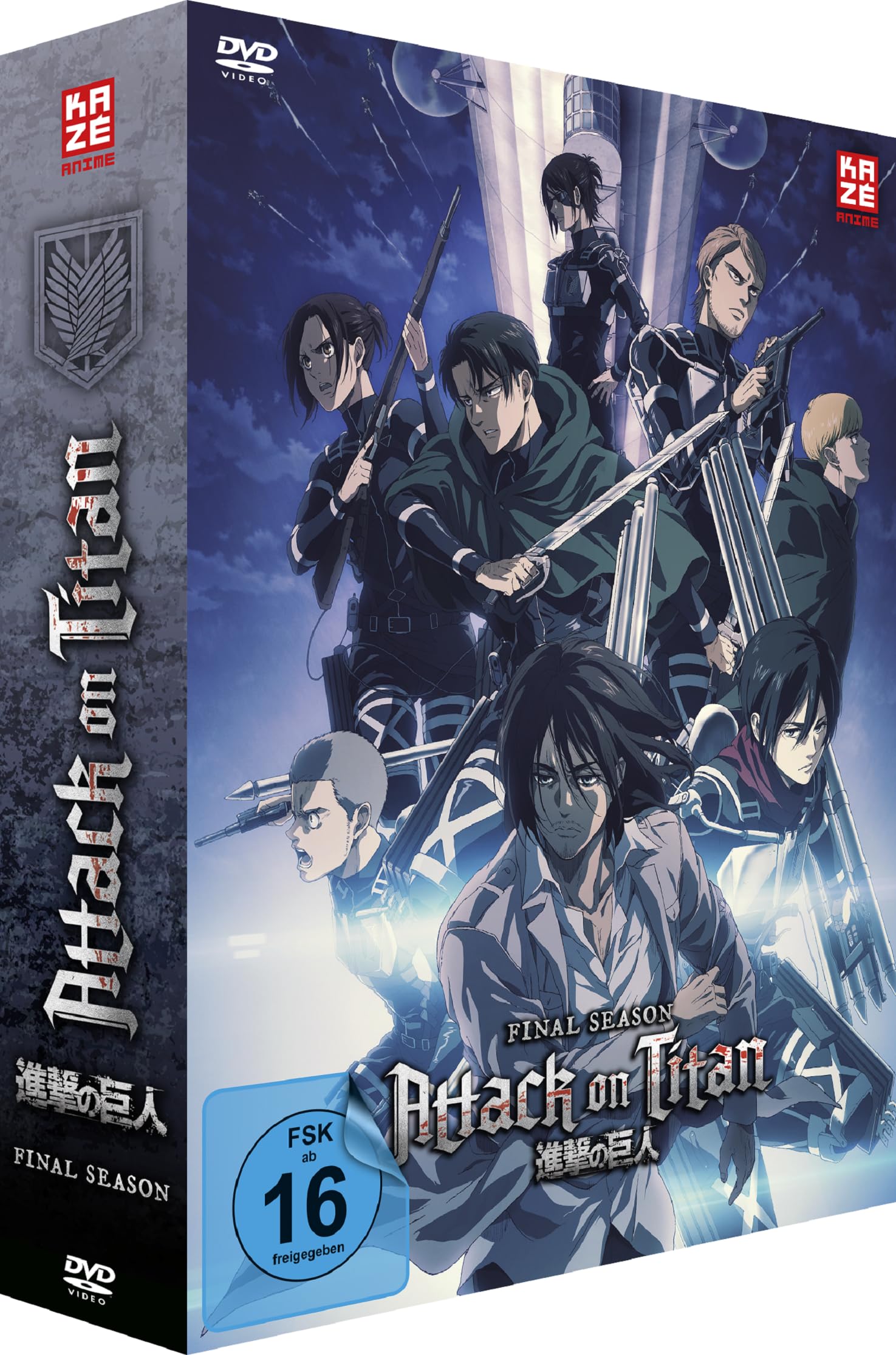 Attack on Titan Final Season - Staffel 4 - Vol.1 - mit Sammelschuber Box sets