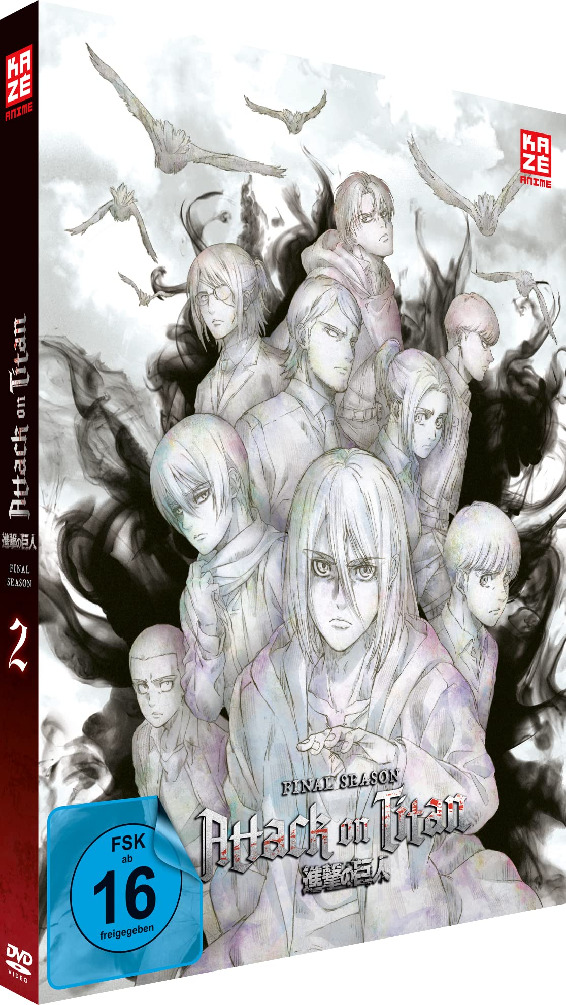 Attack on Titan - 4. Staffel - DVD 2 Box sets