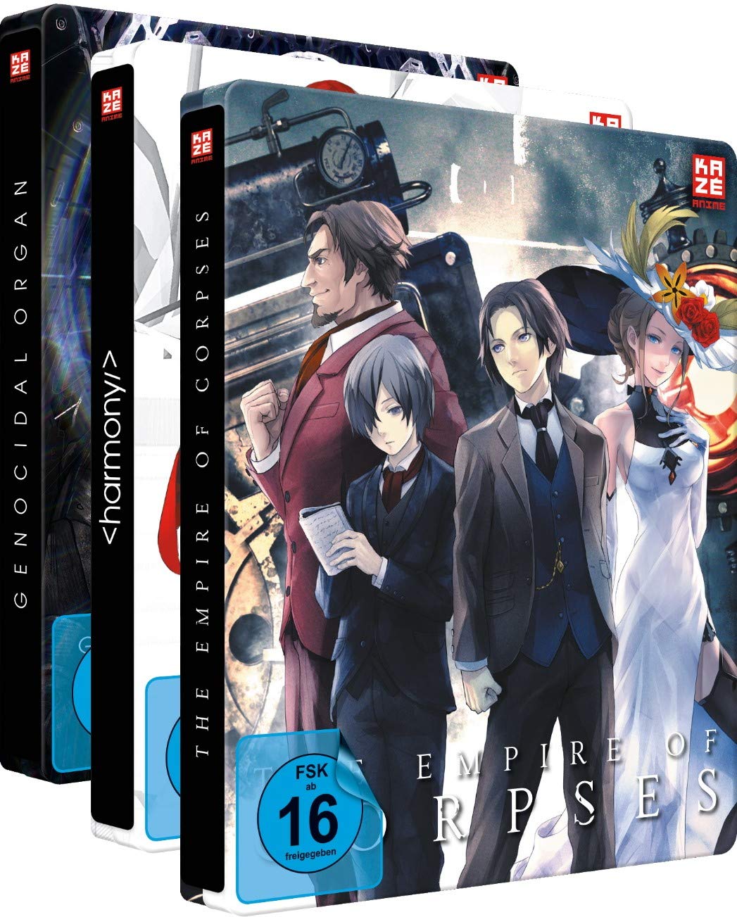 Project Itoh - Gesamtausgabe - Bundle - Vol. 1-3 - Steelbook Films