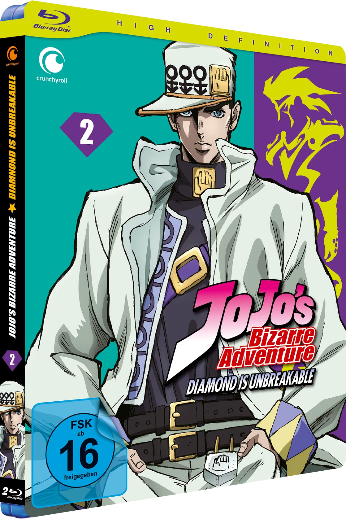 JoJo's Bizarre Adventure: Diamond Is Unbreakable - 3. Staffel - Blu-ray Vol. 2 (Episoden 14-26) [2 Blu-rays] dvd
