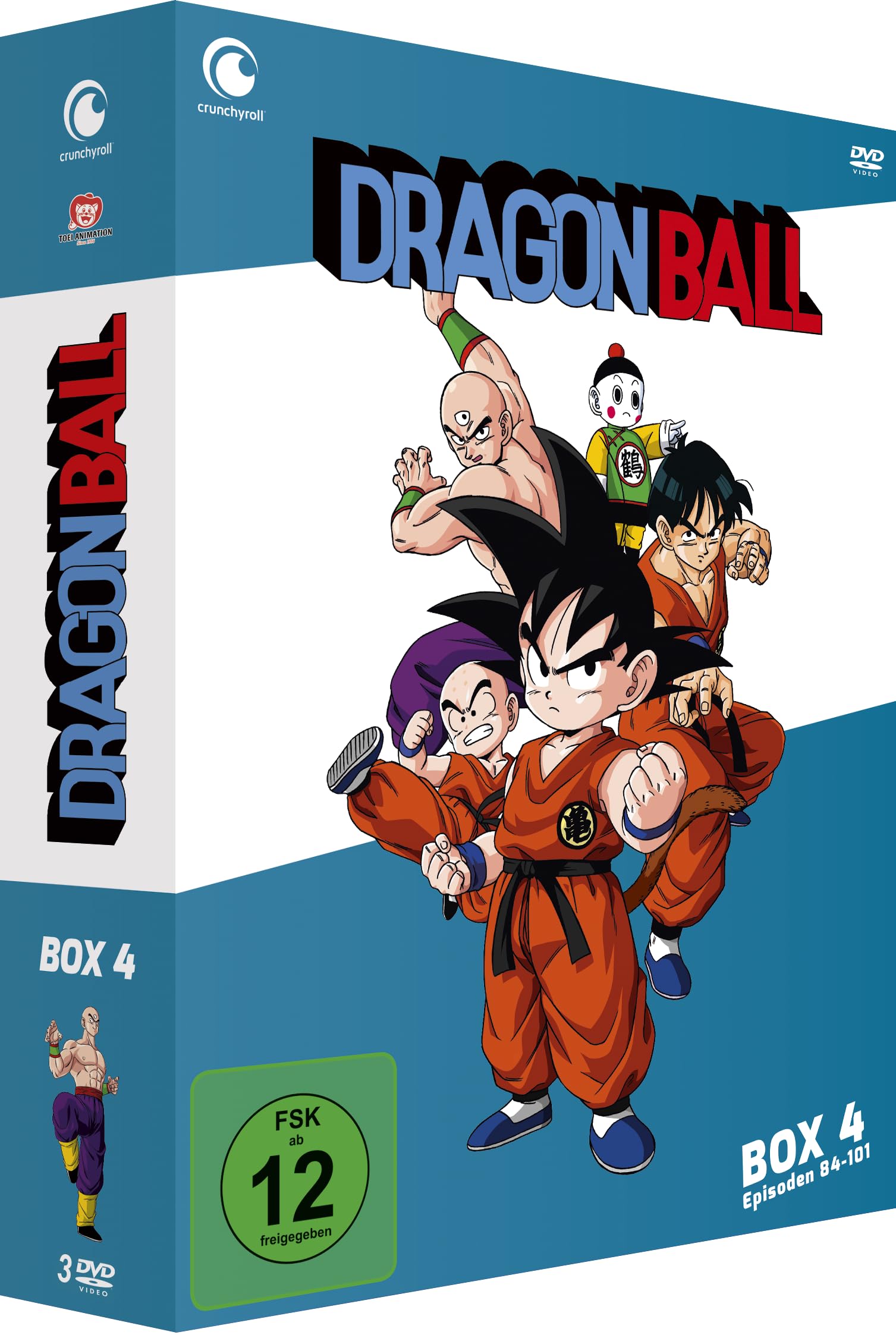 Dragonball - TV-Serie - Box 4 (4 DVDs) - NEU Films