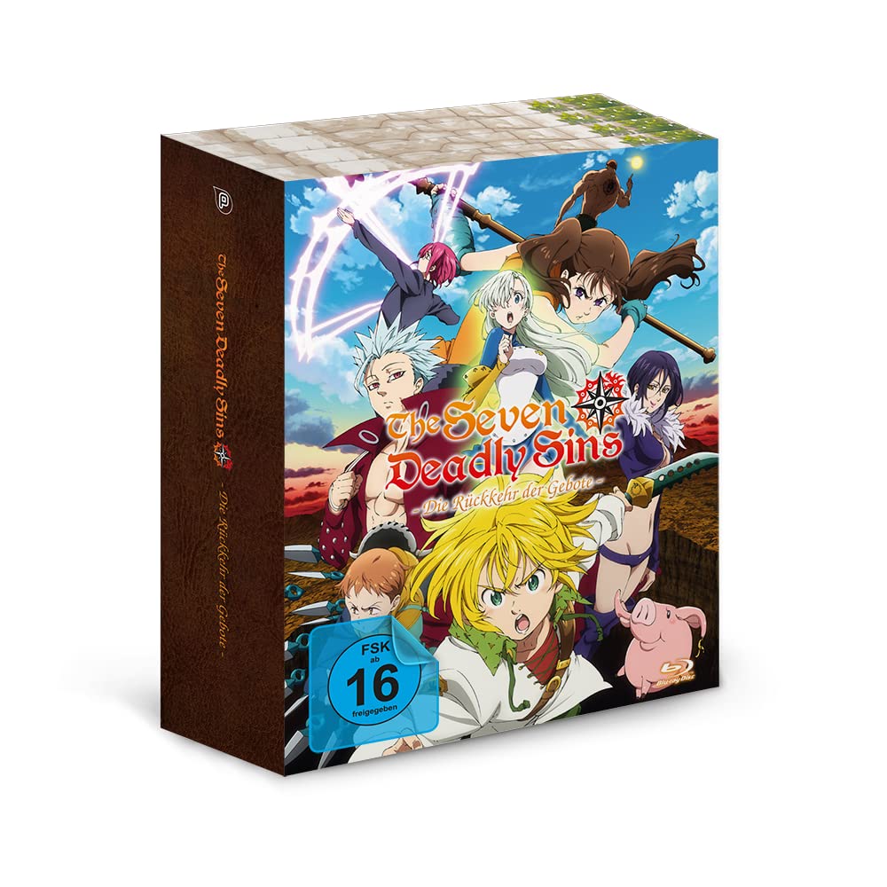 The Seven Deadly Sins: Die Rückkehr der Gebote - Staffel 2 - Komplettset - Vol.1-4 - Box sets