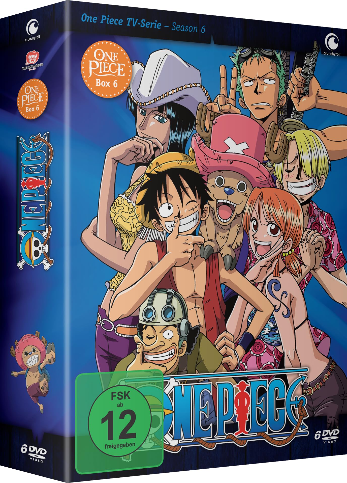 One Piece - TV-Serie - Box 6 (Episoden 163-195) [DVD] NEU Films
