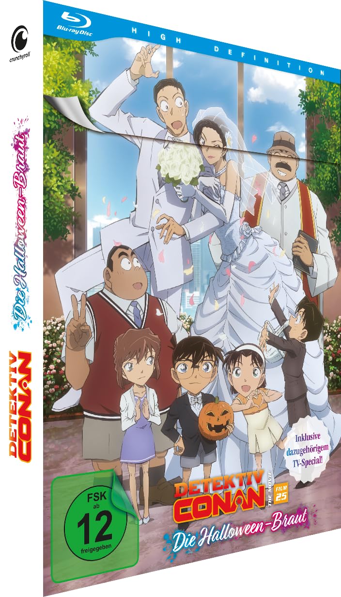 Detektiv Conan: Die Halloween Braut - 25. Film + Detektiv Conan: Lovestory im Polizeihauptquartier - Am Abend vor der Hochzeit - Limited Edition Movies