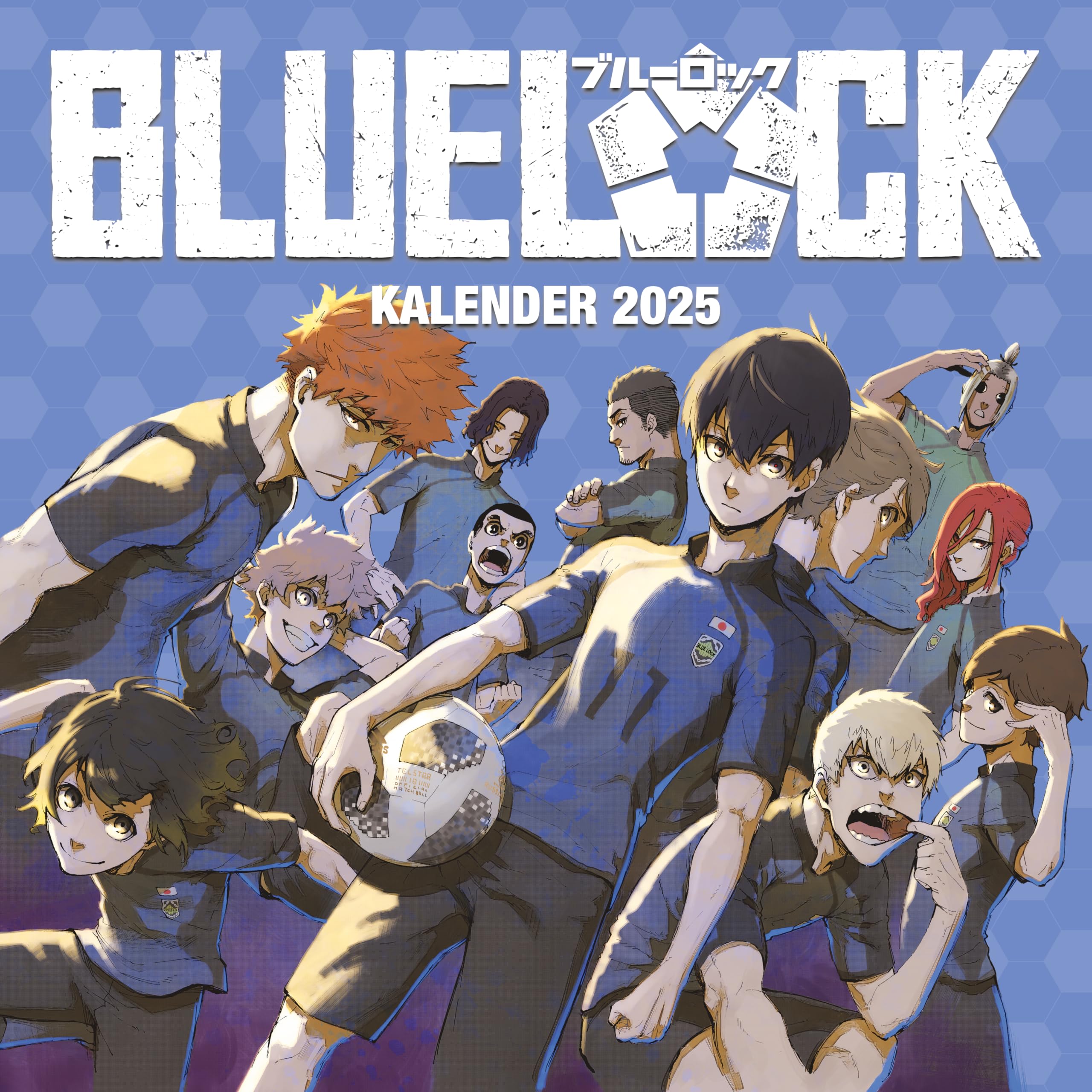 SAKAMI - Blue Lock - Wandkalender 2025 - original & lizensiert Calendars
