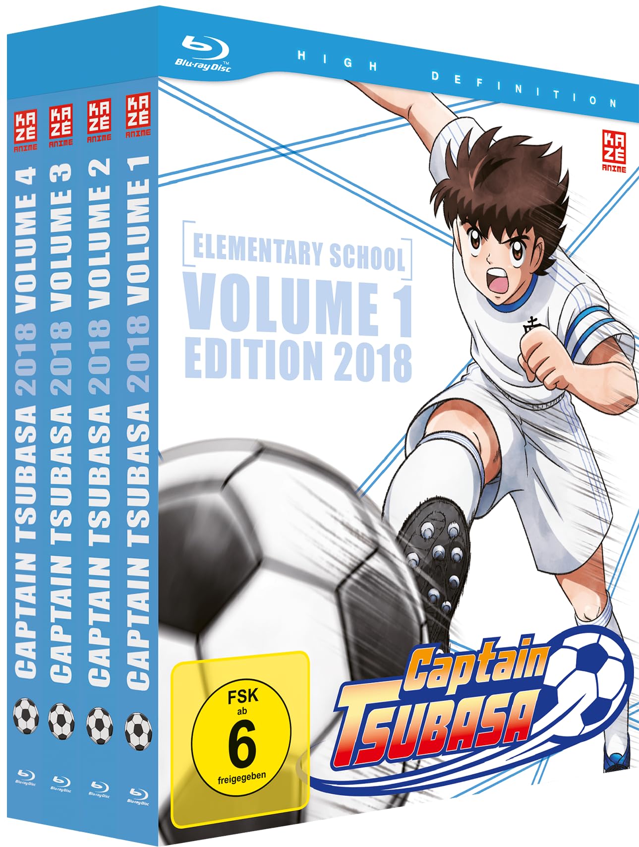 Captain Tsubasa 2018 - Gesamtausgabe - Bundle - Vol.1-4 - Box sets