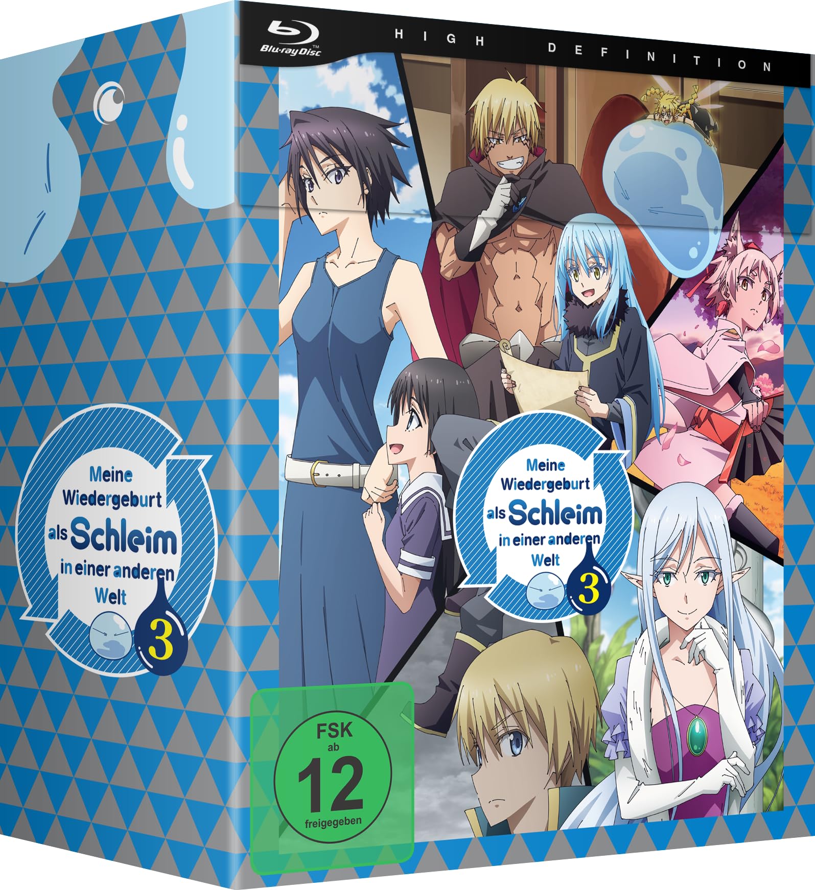 Meine Wiedergeburt als Schleim in einer anderen Welt - Staffel 3 - Vol.1 - [Blu-ray] mit Sammelschuber Movies