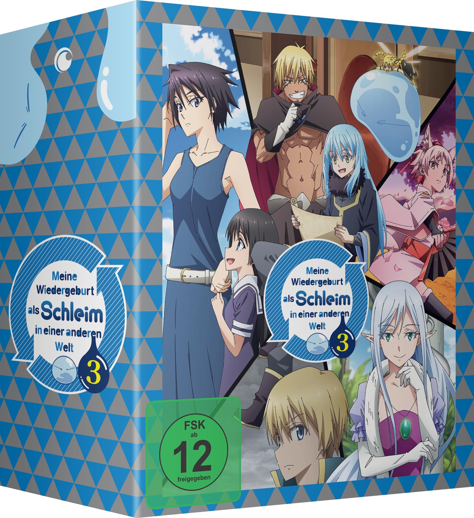 Meine Wiedergeburt als Schleim in einer anderen Welt - Staffel 3 - Vol.1 - [DVD] mit Sammelschuber Movies