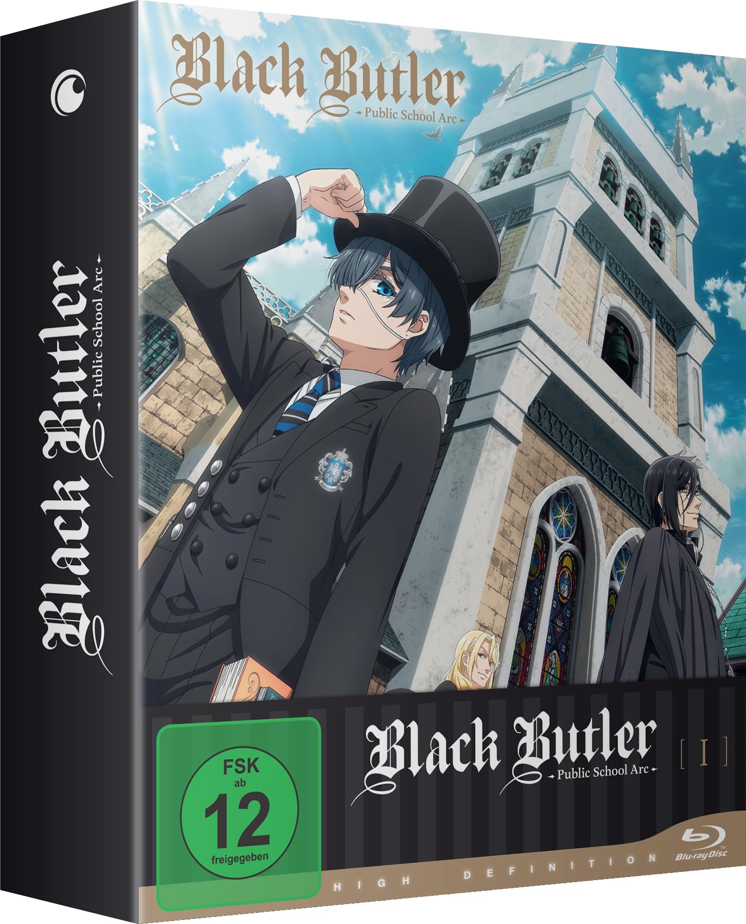 Black Butler: Public School Arc - Staffel 4 - Vol.1 - [Blu-ray] mit Sammelschuber Films